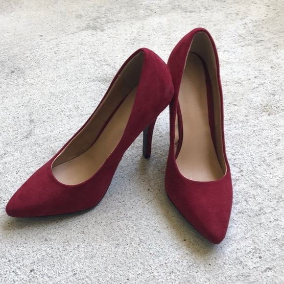 forever 21 suede heels